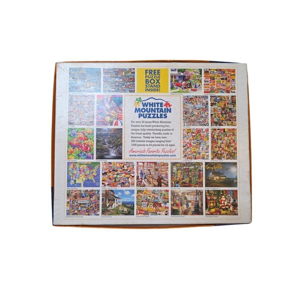 The 1970's - 1000 pc. Puzzle - White Mountain - NEW - Picture 7 of 9